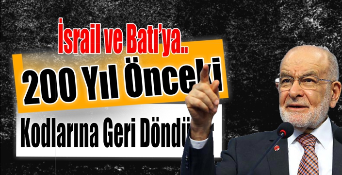 200 Yıl Önceki Kodlarına Geri Döndüler