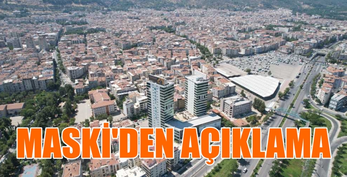 Asılsız ve Gerçek Dışı Habere MASKİ’den Açıklama