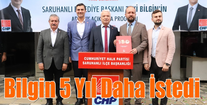 Bilgin 5 Yıl Daha İstedi