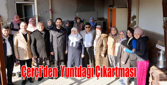 Çerçi’den  Yuntdağı Çıkartması