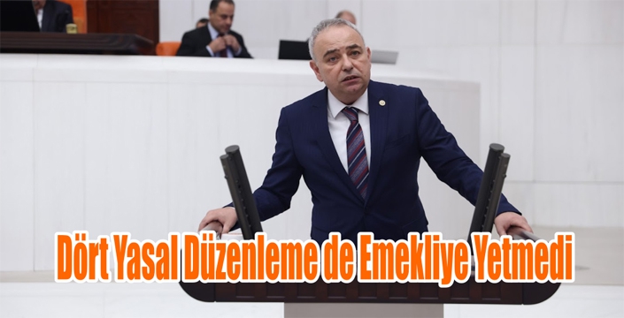 Dört Yasal Düzenleme de Emekliye Yetmedi