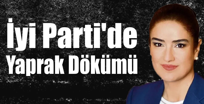 İyi Parti’de Yaprak Dökümü