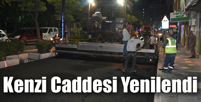 Kenzi Caddesi Yenilendi