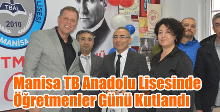 Manisa TB Anadolu Lisesinde  Öğretmenler Günü Kutlandı