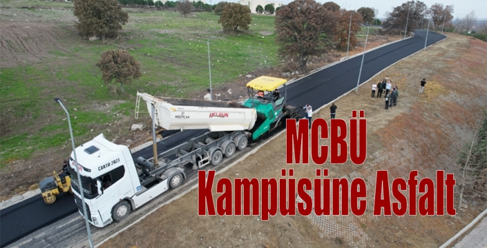 MCBÜ Kampüsüne Asfalt 