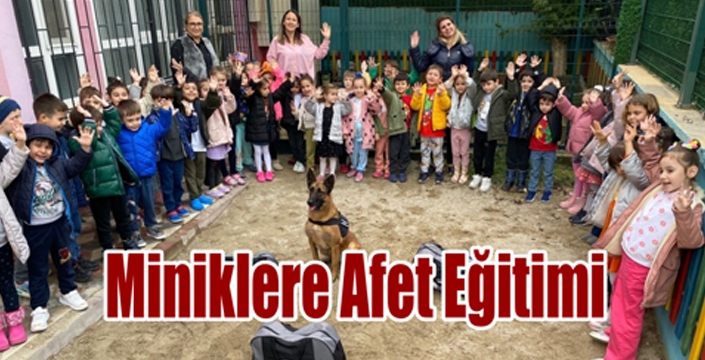 Miniklere Afet Eğitimi