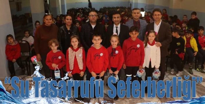 “Su Tasarrufu Seferberliği” Öğrencilere Anlatıldı