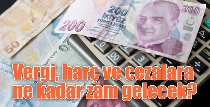 Vergi, Harç Ve Cezalara Ne Kadar Zam Gelecek?