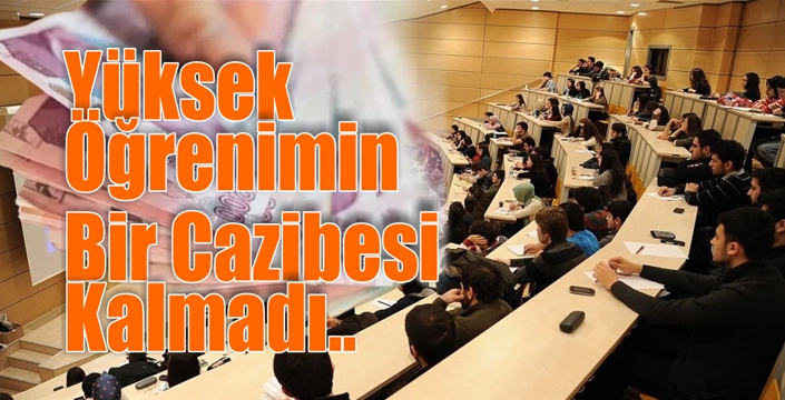 Yüksek Öğrenimin Bir Cazibesi Kalmadı